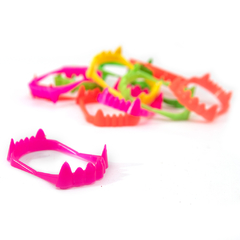 DIENTES DRACULA FLUO X 12