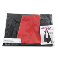 CAPA NEGRA CON CUELLO ROJO - comprar online