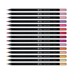 LAPICES BLACK Y WHITE X 15 TONOS TONOS SUNSET - comprar online