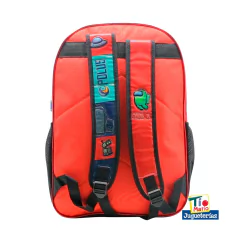 MOCHILA ESPALDA 18" AMONG US ENCHUFE - Tio Mario Jugueterías