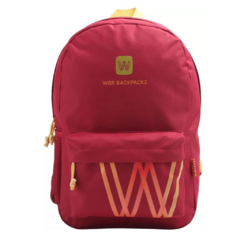 MOCHILA ESPALDA 17" W BASICA BORDO