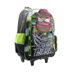 MOCHILA CON CARRO 18" ZOMBIES - comprar online