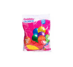 GLOBOS LATEX SURTIDOS 12" COLORES PERLADOS
