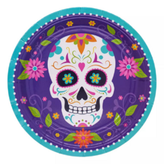 CALAVERA MEXICANA PLATOS X 6