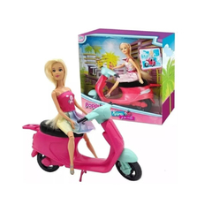 POPPI FIGURA DE KIARA Y SU MOTO - comprar online