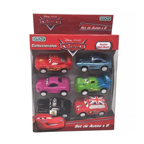 CARS SET AUTOS X 6