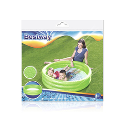 BESTWAY PILETA 3 AROS MEDIANA VERDE
