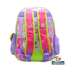 MOCHILA ESPALDA 16" SIMONES MARIPOSA - Tio Mario Jugueterías