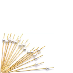 PINCHO DE COPETIN CON PERLA PLATEADA - comprar online