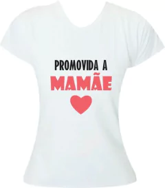 camiseta para anunciar gravidez