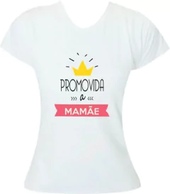 camiseta para anunciar gravidez