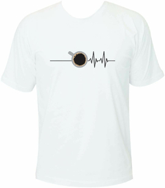 Camiseta Coffee Lovers - Batimento Cardíaco Café