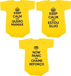 Body trigêmeos Keep Calm