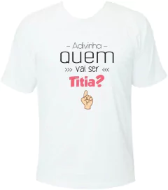 camiseta para anunciar gravidez