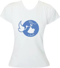 Camiseta Gestante Bebê a bordo