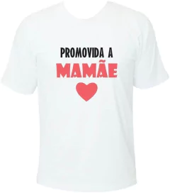 camiseta para anunciar gravidez