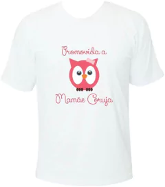 camiseta para anunciar gravidez