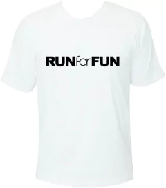 T-Shirt Feminina Corrida Run for fun na internet