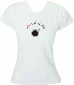 Babylook Coffee Lovers - Combustível Cheio