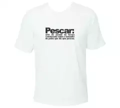 Camiseta Definição Criativa de Pescar - Dia dos Pais