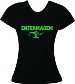 Camiseta Enfermagem com Lâmpada Enfermeiro Enfermeira - comprar online