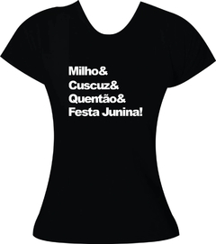 Baby look Frase Festa Junina - comprar online