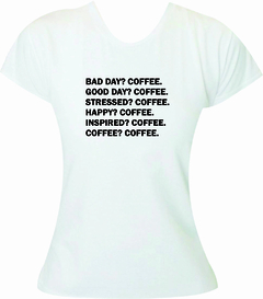 Babylook Coffee Lovers - Frases Coffee