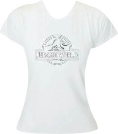 Camiseta Mundo dos Dinossauros - Moricato