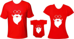 Kit Família Natal - Papai Noel Estiloso