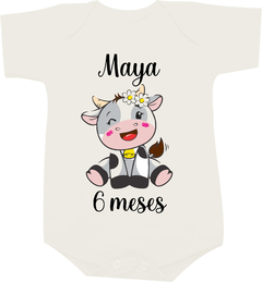 Body Bebê Mesversário Vaquinha