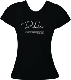 Camiseta Frase Pilates Modelo 2 - Moricato