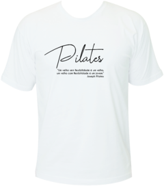 Camiseta Frase Pilates Modelo 2