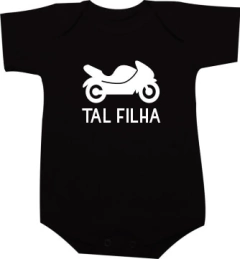 Body bebê Tal filha Moto Sport