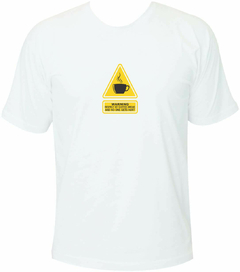 Camiseta Coffee Lovers - Warning Respect my Coffee Break - comprar online