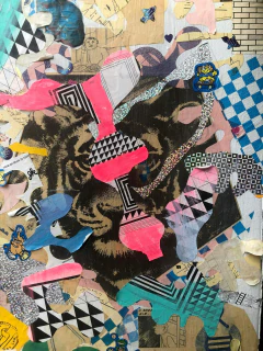 Taller de escritura creativa y collage en internet