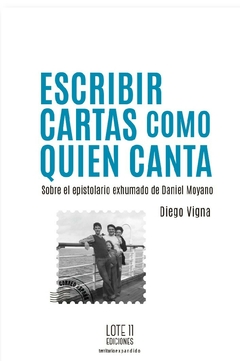 escribir cartas como quien canta, diego vigna - comprar online
