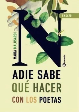Nadie sabe qué hacer con los poetas, María Malusardi