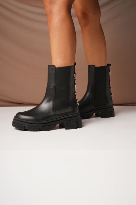 BILLIE NEGRO cuero - comprar online