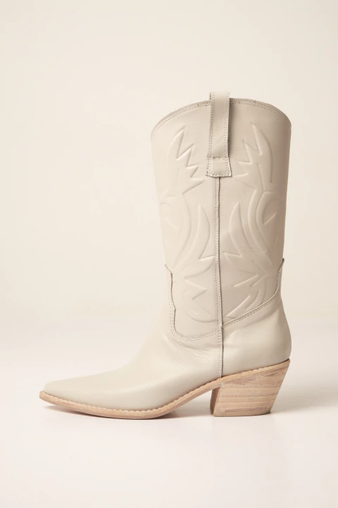 BOURBON OFF WHITE cuero - comprar online