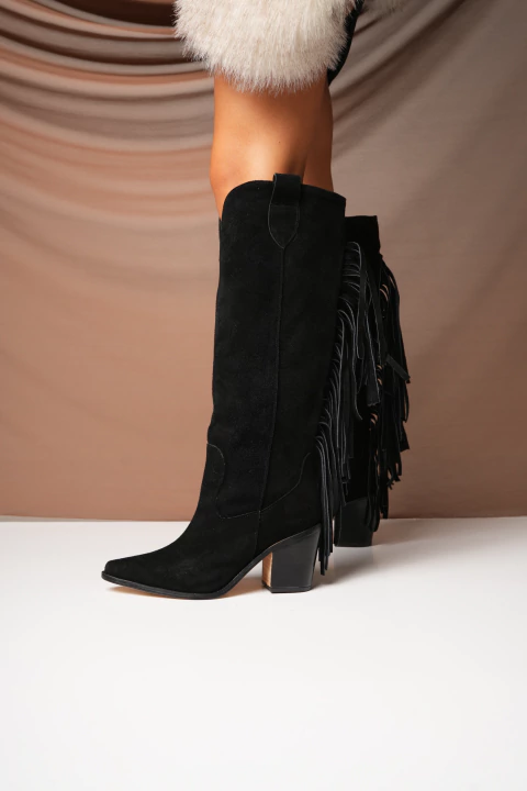 DELION NEGRO cuero gamuzado - comprar online