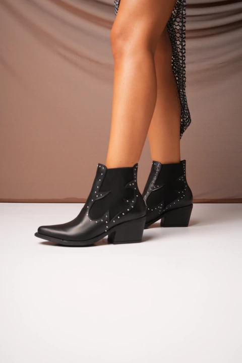 ARELLYS NEGRO cuero - comprar online