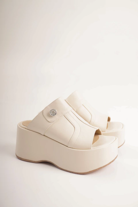 DUSTER OFF WHITE cuero - comprar online