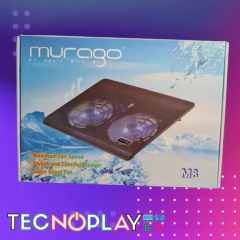 BASE PARA NOTEBOOK MURAGO M8 2 COOLERS - comprar online