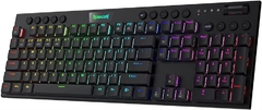 TECLADO MECANICO REDRAGON HORUS K618 RGB WIRELESS SWTICHES RED