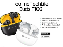 AURICULARES REALME TECH LIFE BUDS T100 en internet