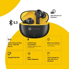 AURICULARES REALME TECH LIFE BUDS T100 - comprar online