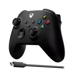 JOYSTICK XBOX ONE NEGRO + CABLE FOR WINDOWS