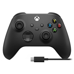 JOYSTICK XBOX ONE NEGRO + CABLE FOR WINDOWS - comprar online