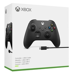 JOYSTICK XBOX ONE NEGRO + CABLE FOR WINDOWS - TECNOPLAY