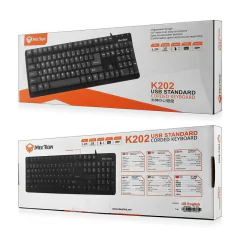 TECLADO MEETION K202 WHITE MT-K202 - TECNOPLAY